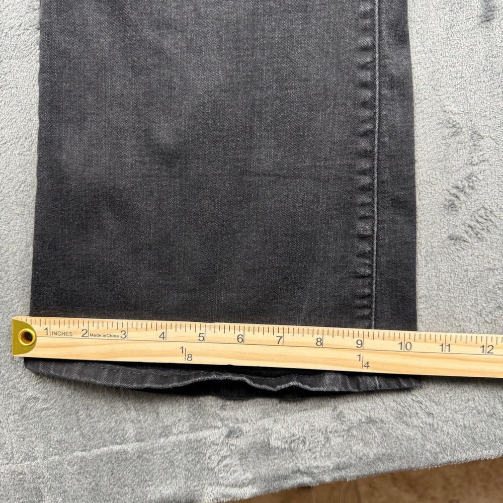 Levis 726 Flare Jeans Womens 32 Faded Black High Rise Stretch Denim 18882-0024 - Picture 5 of 11